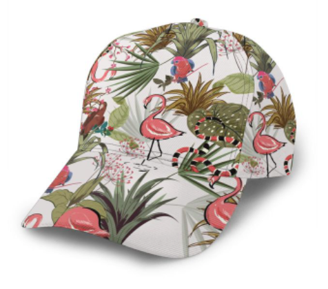 casquette flamant rose pour randonnee