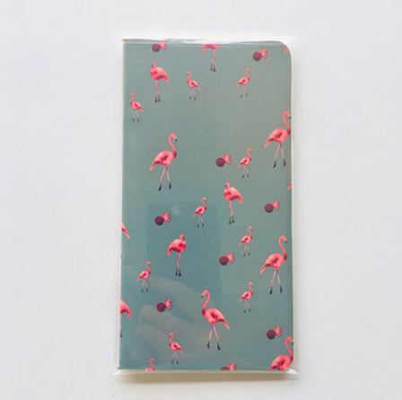 carnet flamant rose