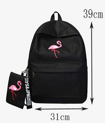 grand sac a dos noir costaud lycee college