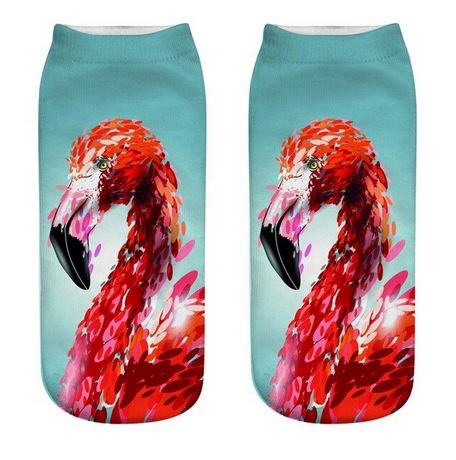 Chaussettes Flamant Rose Royaume Flamant Rose