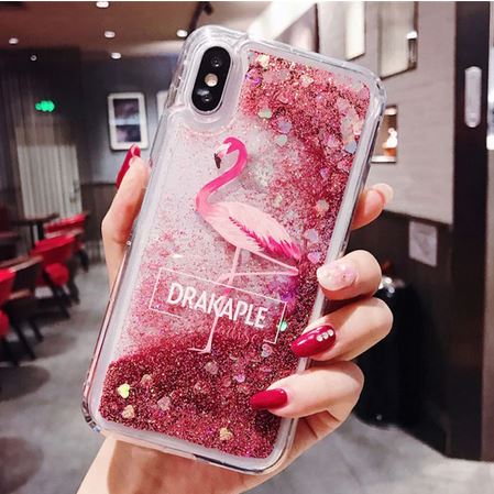 coque avec flamant rose pour iphone