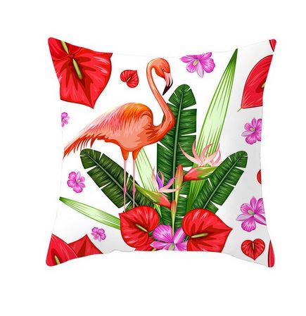 Coussin Mode Flamant Rose