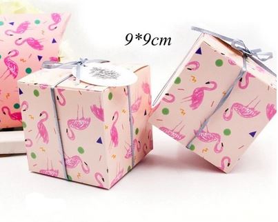 Emballage Cadeau Flamant Rose