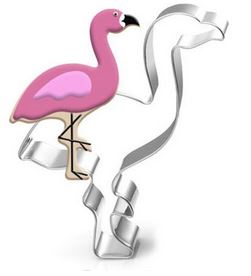 moule flamant rose biscuit