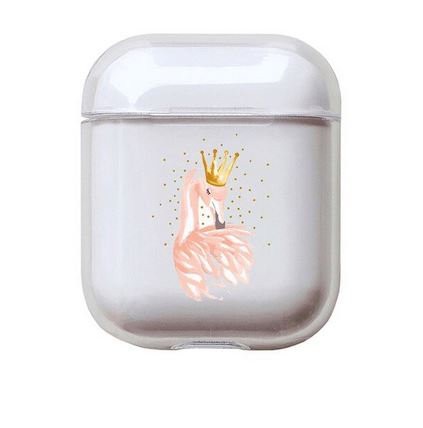 belle coque flamant rose chargeur airpods