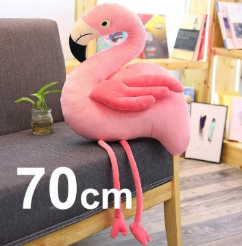 peluche flamant rose geante grande