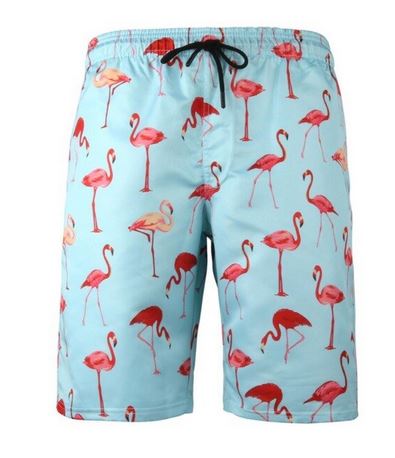 maillot homme avec flamant rose grande taille
