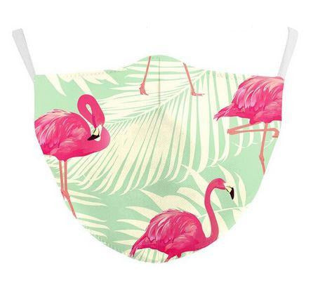masque flamant rose protection maladie
