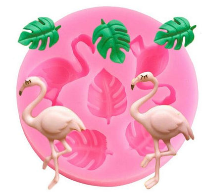 moule silicone flamant rose pas cher