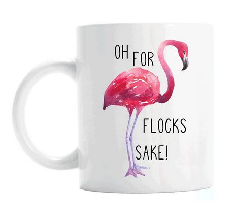 mug flamant rose humour