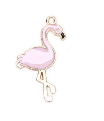 pendentif flamant rose pour enfant