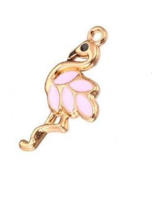 pendentif flamant rose ananas