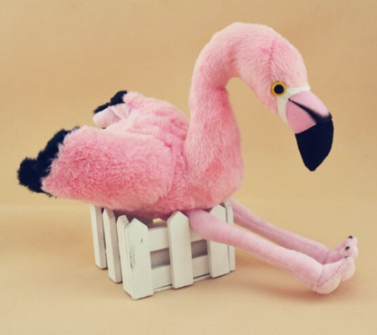 flamant rose peluche petite taille