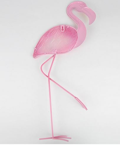 statue flamant rose chambre