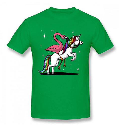 t shirt flamant rose homme humoristique