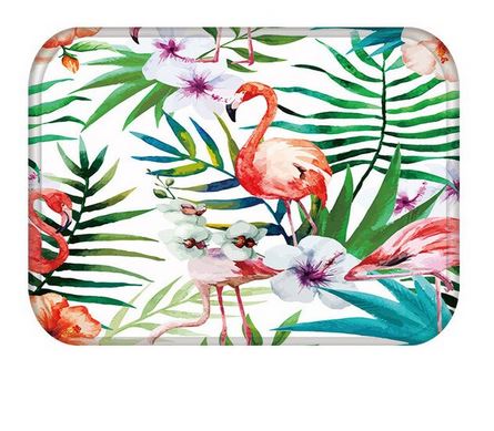 Tapis de Sol Flamant Rose Exotique