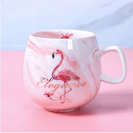 1pc Mug À Café 3D Flamant Rose À L'intérieur De La Tasse - Temu Canada