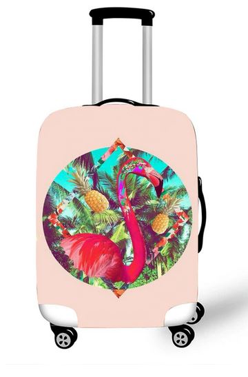 valise ananas flamant rose hippie chic