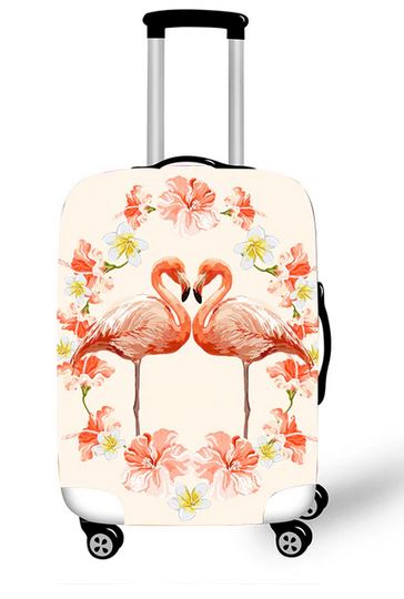valise flamant rose
